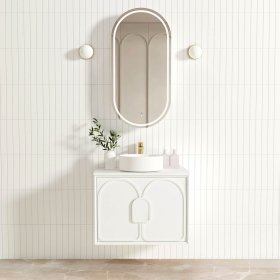 Laguna Mark II 750mm Matte White Wall Hung Cabinet Only