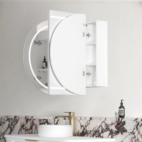 LED Bondi 1200(W)x750(H) White Shaving Cabinet - Premium Edition