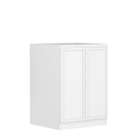 Hampshire White Base Laundry Cabinet with 1300mm Pure White Top