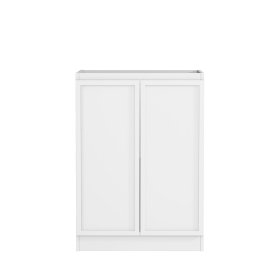 Laundry Kit 1305B Hampshire White with Natural Carrara Marble Top