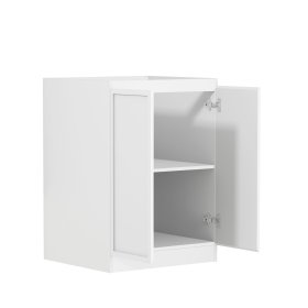 Hampshire Laundry 630 White Base Cabinet
