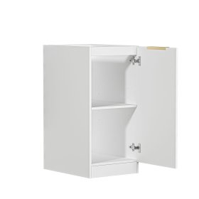 Noosa Fluted Laundry 415 White Base Cabinet