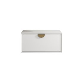 Moonlight 600mm White Wall Hung Cabinet