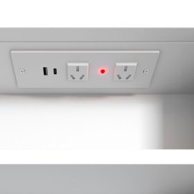 LED Archie 900(H)x600(W) White Shaving Cabinet - Premium Edition