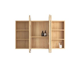 Newport 1200x750 Woodland Oak Shaving Cabinet