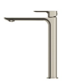Oskar Tall Basin Mixer Brushed Nickel