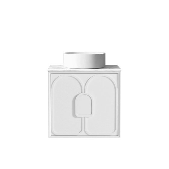 Laguna Mark II 600mm Matte White Wall Hung Cabinet Only