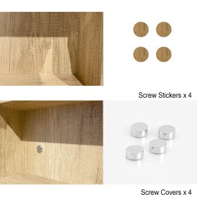 ArcQuay Byron 750×800×150 mm ナチュラルオーク ミラーキャビネット BYSV750N 製品詳細・設置例