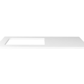 Hampshire White Base Laundry Cabinet with 1060mm Pure White Top