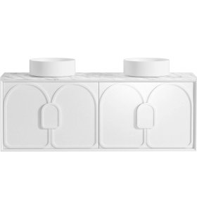 Laguna Mark II 1500mm Matte White Wall Hung Cabinet Only