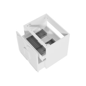 Laguna Mark II 600mm Matte White Wall Hung Cabinet Only