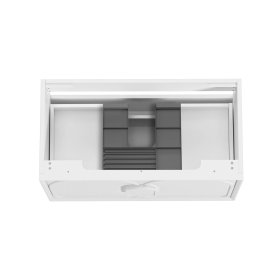 Laguna Mark II 900mm Matte White Wall Hung Cabinet Only