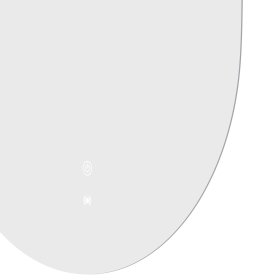 LED Noosa 1200(W)x750(H) Frameless Tuffi Mirror - Install Horizontal or Vertical
