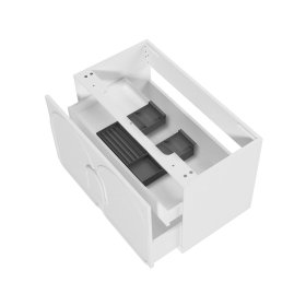 Laguna Mark II 900mm Matte White Wall Hung Cabinet Only