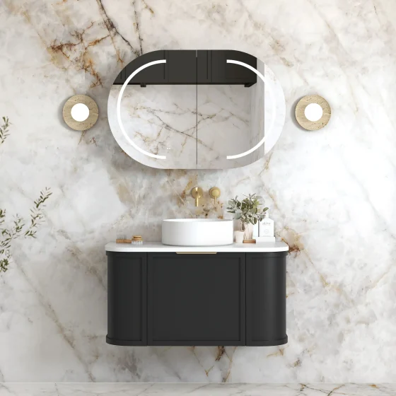 ArcQuay Bondi Pure white cabinet top