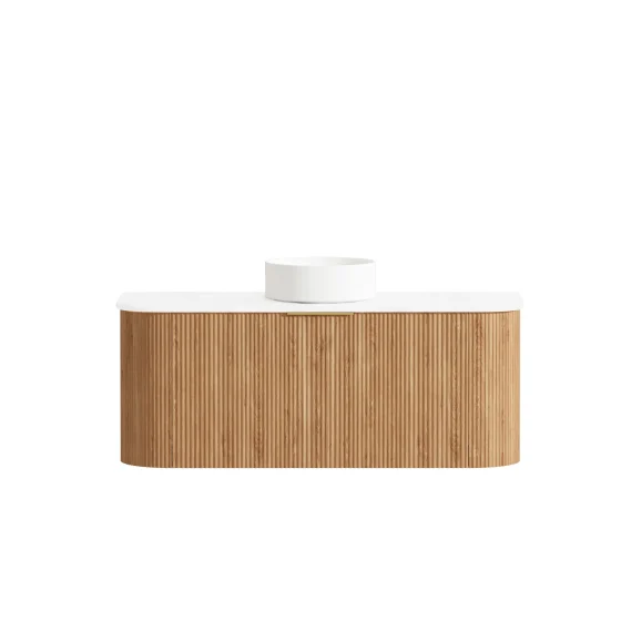 ArcQuay Byron/Bondi Natural Oak Laundry Matte White / Natural Oak