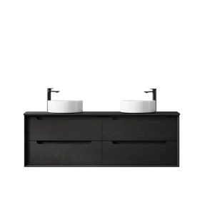 ArcQuay Hampshire Black Laundry Matte Black / Pure White – 650mm