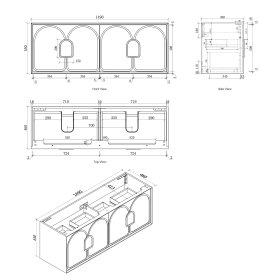 ArcQuay Hampton White Laundry White – Laundry Cabinet