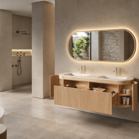 ArcQuay Byron Shelf – 1200mm Wall-Hung Bathroom Vanity