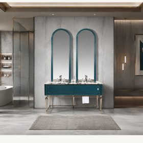 ArcQuay Marlo Fluted 750mm Matte Black Wall Hung Vanity