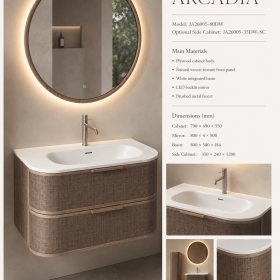 ArcQuay bathroom cabinet 04 - angle 3