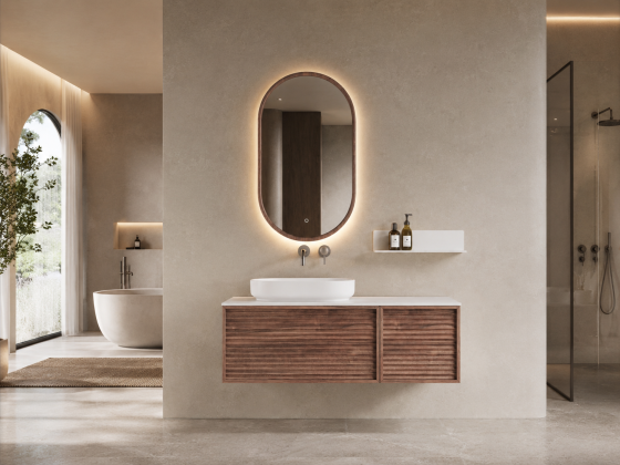 ArcQuay Fitzroy 1000mm wall-hung bathroom vanity front view