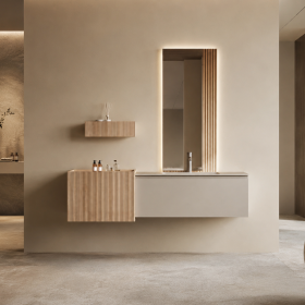 ArcQuay Orana Open 1200mm wall-hung bathroom vanity front view