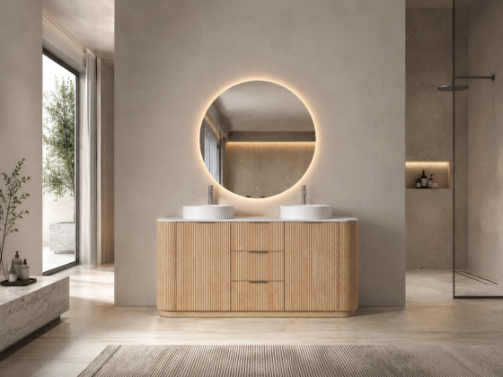 ArcQuay Pacific 1200mm floor-standing bathroom vanity front view