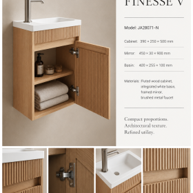 ArcQuay bathroom cabinet 47 - angle 4