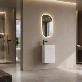ArcQuay Willow Mini 500mm wall-hung bathroom vanity front view