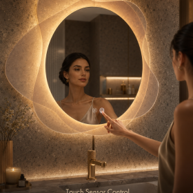 ArcQuay JMY-A0002 Acrylic LED Smart Mirror — product view 3