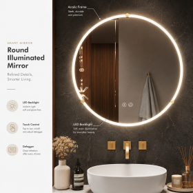 ArcQuay JMY-A0006 Acrylic LED Smart Mirror — product view 4