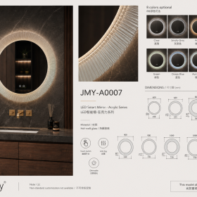 ArcQuay JMY-A0007 Decorative LED Smart Mirror — product view 3