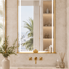 ArcQuay JMY-S0003 Stainless Steel LED Smart Mirror — product view 2