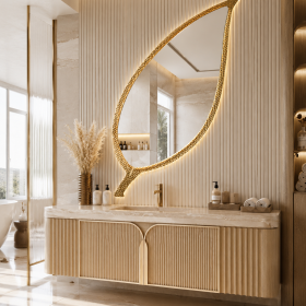 ArcQuay JMY-S0005 Stainless Steel LED Smart Mirror