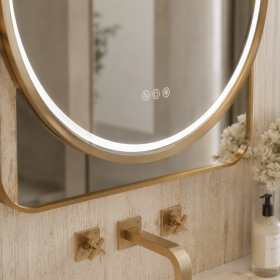 ArcQuay JMY-S0006 Stainless Steel LED Smart Mirror — product view 3