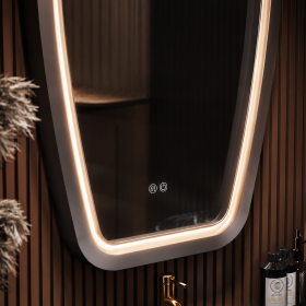 ArcQuay JMY-S0008 Stainless Steel LED Smart Mirror — product view 2