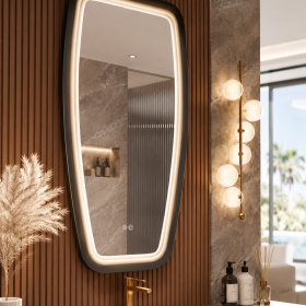 ArcQuay JMY-S0008 Stainless Steel LED Smart Mirror — product view 3