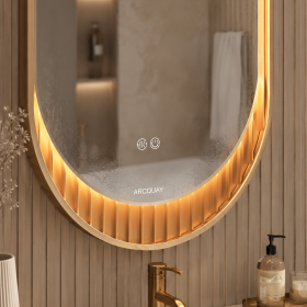 ArcQuay JMY-S0011 Stainless Steel LED Smart Mirror — product view 2
