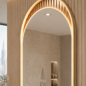 ArcQuay JMY-S0011 Stainless Steel LED Smart Mirror — product view 3