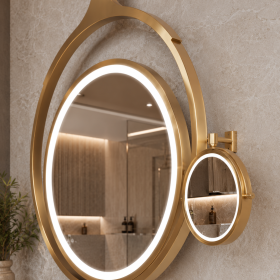 ArcQuay JMY-S0012 Stainless Steel LED Smart Mirror — product view 2