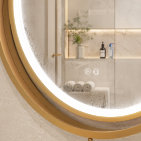 ArcQuay JMY-S0012 Stainless Steel LED Smart Mirror — product view 3