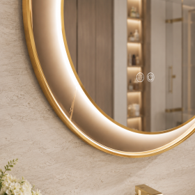 ArcQuay JMY-S0013 Stainless Steel LED Smart Mirror — product view 2