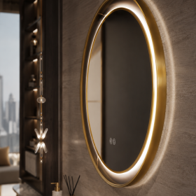 ArcQuay JMY-S0013 Stainless Steel LED Smart Mirror — product view 3