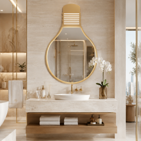 ArcQuay JMY-S0014 Stainless Steel LED Smart Mirror