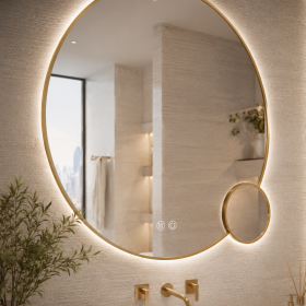 ArcQuay JMY-S0015 Stainless Steel LED Smart Mirror — product view 2