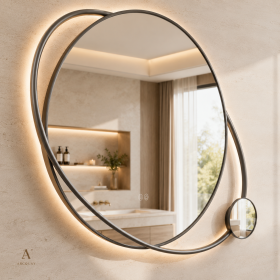 ArcQuay JMY-S0016 Stainless Steel LED Smart Mirror — product view 2