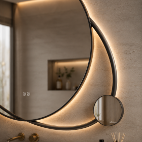 ArcQuay JMY-S0016 Stainless Steel LED Smart Mirror — product view 3