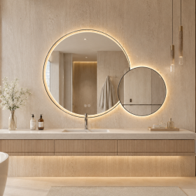 ArcQuay JMY-S0022 Stainless Steel LED Smart Mirror
