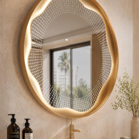 ArcQuay JMY-S0023 Stainless Steel LED Smart Mirror — product view 2